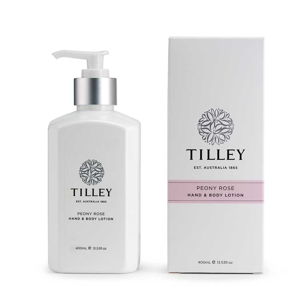 Tilley經典香氛保濕乳-牡丹玫瑰